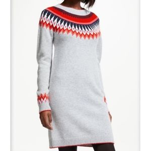 Boden Fairisle Sweater Dress